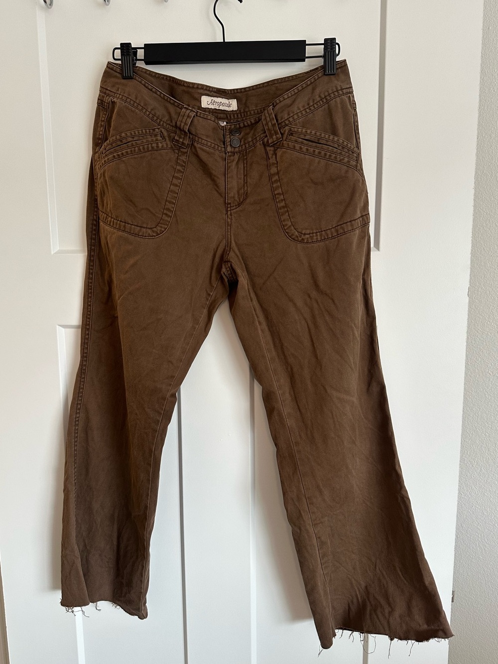 Aeropostale Brown Wide-Leg Women's Jeans
